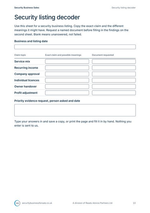 Page 10 of the guide