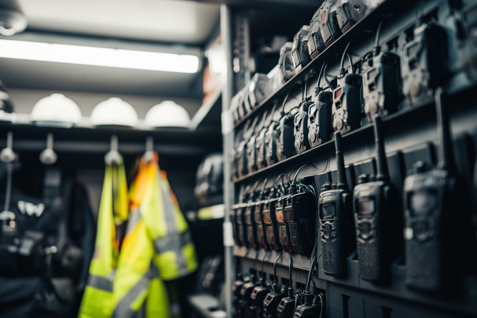 Professional security company operations and equipment